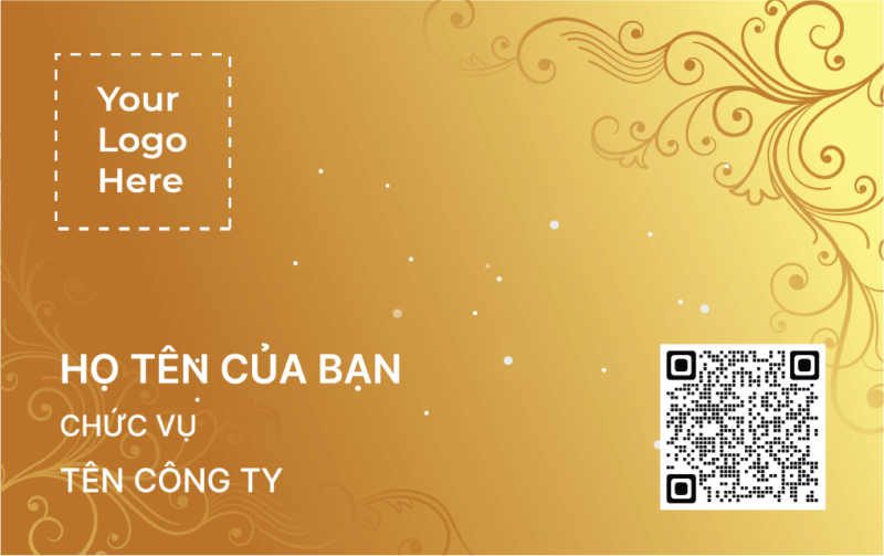 Họa tiết Hoa - Vàng kim