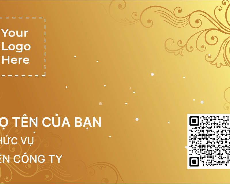 Họa tiết Hoa - Vàng kim