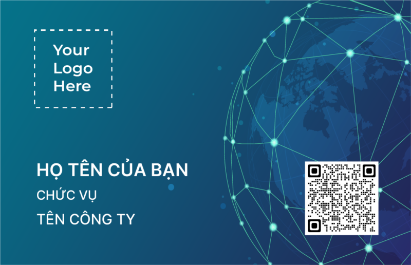 Hình cầu - Xanh cổ vịt